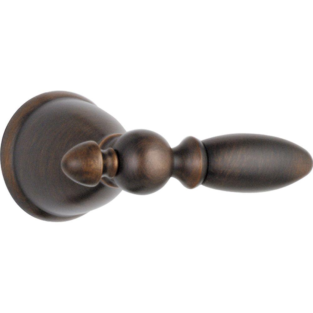 Delta Victorian Lever Handle In Venetian Bronze H716rb The Home Depot Victorian Lever Handle In Venetian Bronze
