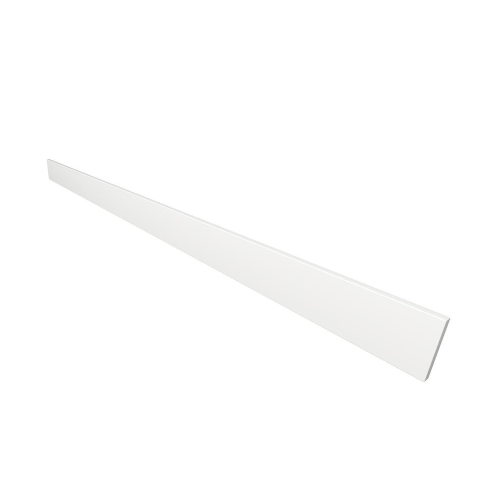 white solid surface backsplash