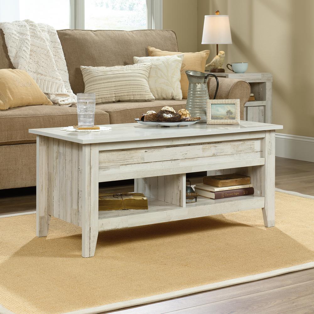 White Coffee Tables Accent Tables The Home Depot