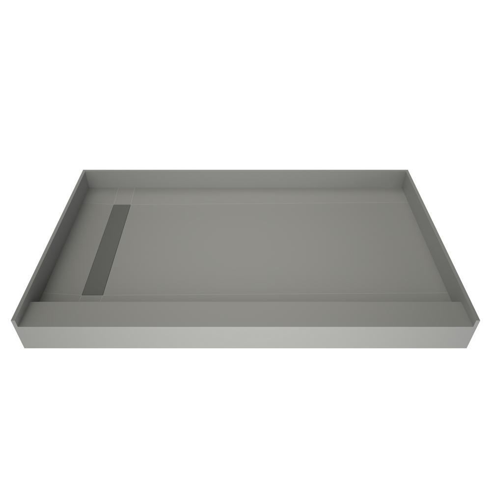 Tile Redi Trench 48 In X 72 Single Threshold Shower Base With Left Drain And Tileable Grate