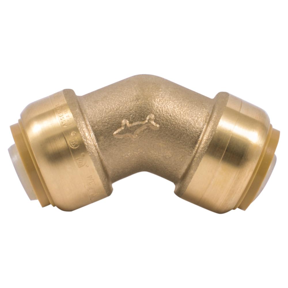 Sharkbite 3 4 In Br Push To Connect 45 Degree Elbow U656lfa Sharkbite 3 4 In Br Push To Connect 45 Degree Elbow