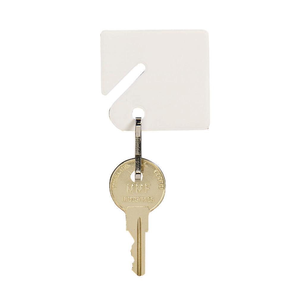 STEELMASTER Slotted Rack Key Tags Plain (20Pack)201300006 The Home