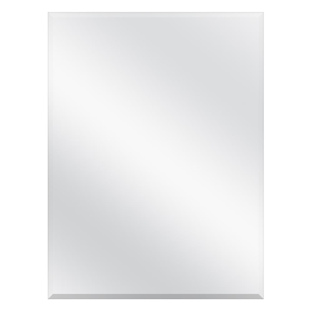 Glacier Bay 19-5/8 in. x 26 in. Recessed or Surface Mount Beveled Frameless Medicine Cabinet