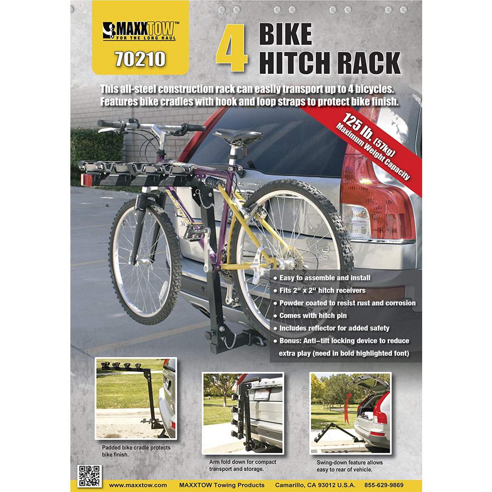 hitch haul bike rack