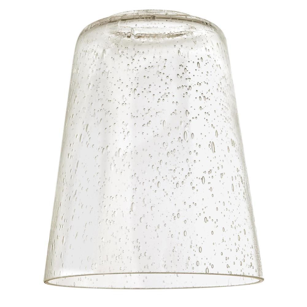 Clear Seeded Cone Shade, Glass Lamp Shades At Home Depot
