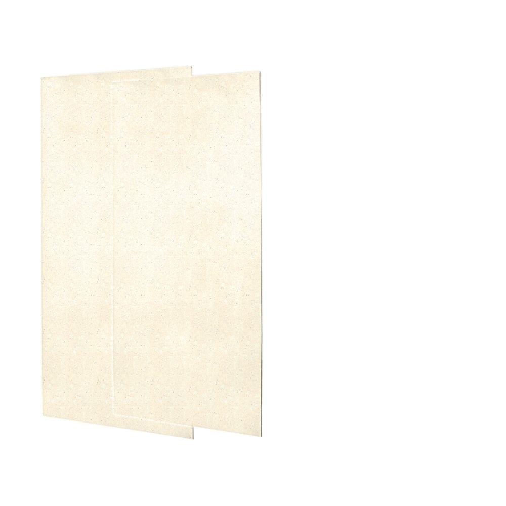 Swan 36 In X 72 2 Piece Easy Up Adhesive Shower Wall Panels 2 Piece Easy Up Adhesive Shower Wall