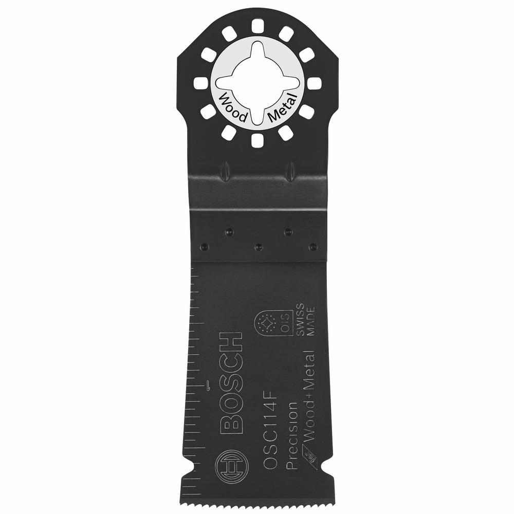 Bosch 1-1/4 in. Bi-Metal Precision Plunge Cut Oscillating Tool Blade