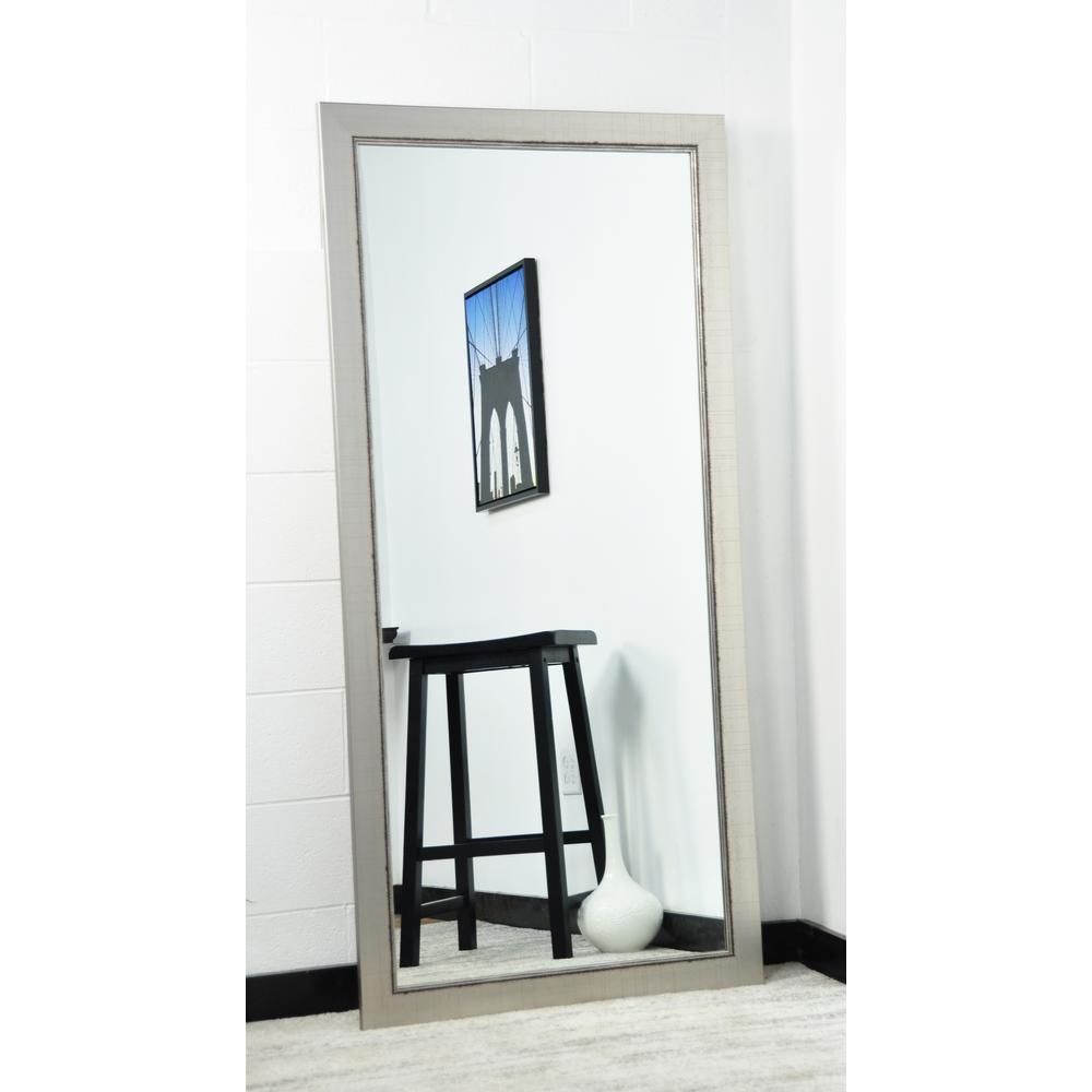 Silver Vintage 31 5 In X 65 Tall Mirror