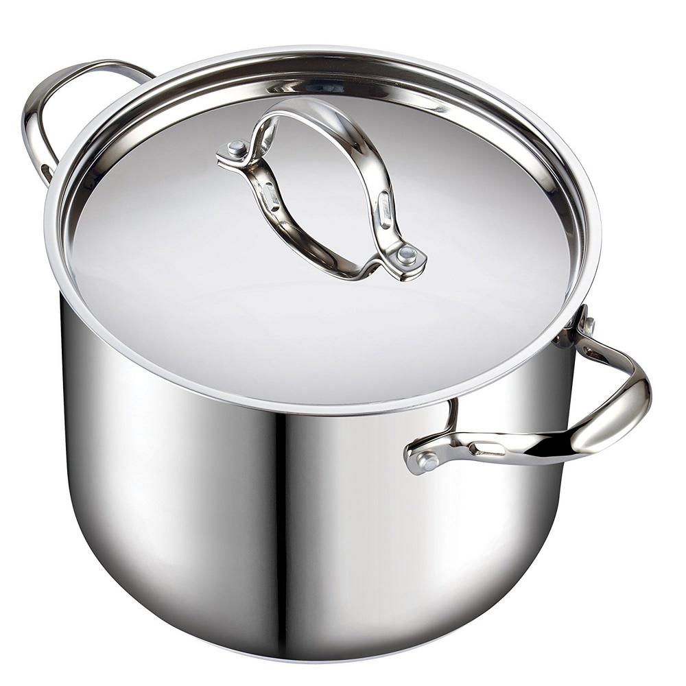 Cooks Standard 12 Qt. Stainless Steel Stock Pot02520 The Home Depot