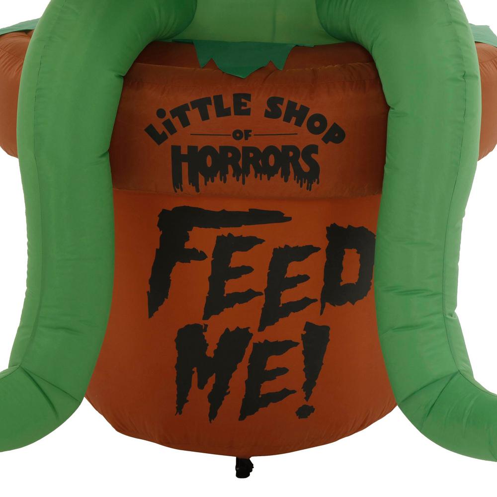 Pre Lit Inflatable Animated Audrey from Little Shop of Horrors Warner 7.27 ft