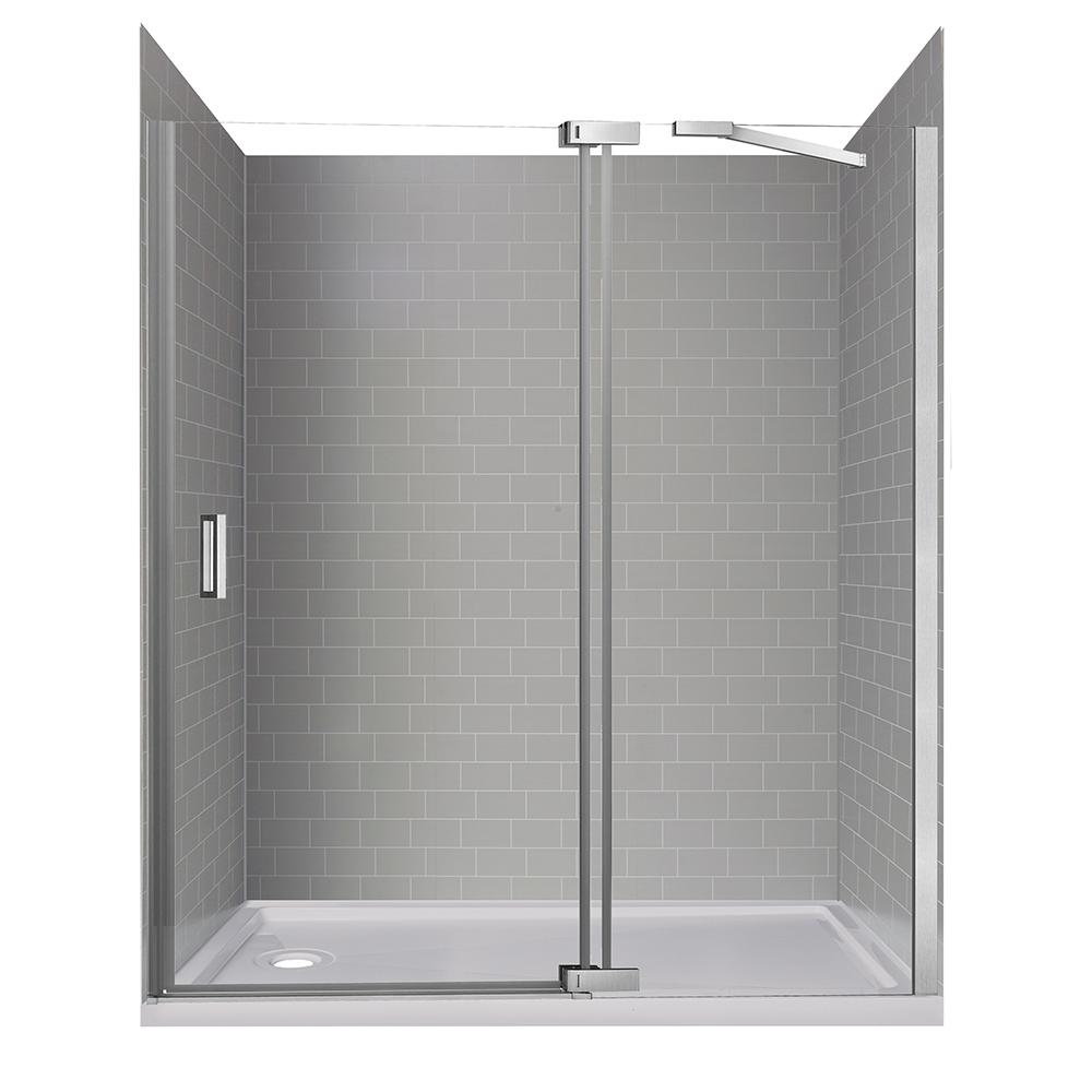 Foremost Lagoon Door and Panel 60 in. L x 30 in. W x 78 in ...