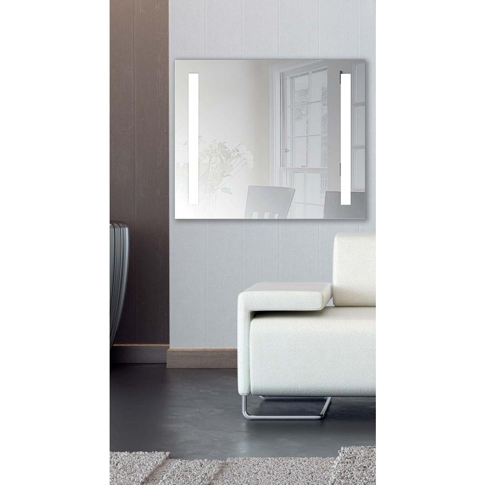 Kenroy Home Tta 26 In X 32 Led Mirror 90731 The Depot Kenroy Home Tta 26 In X 32 Led Mirror