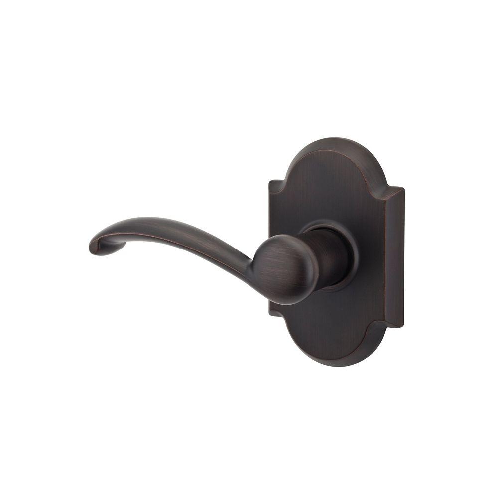 Kwikset Austin Venetian Bronze Left Handed Dummy Door Lever 788aul