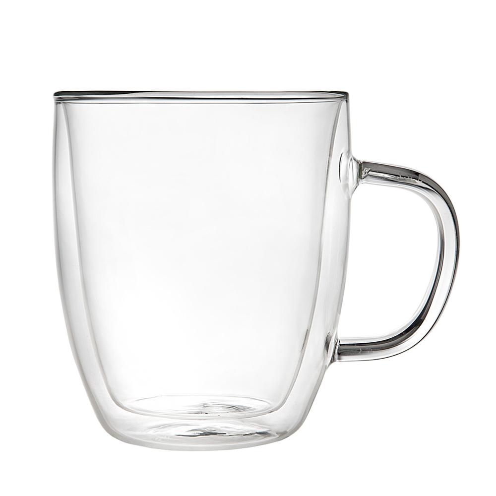 GODINGER 16 oz. Double Glass Coffee Mug18104 The Home Depot