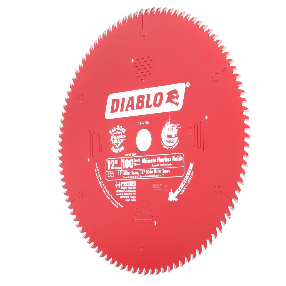 DIABLO Ultimate Flawless Finish Saw Blade 12 in. W/ Double-Side Grind