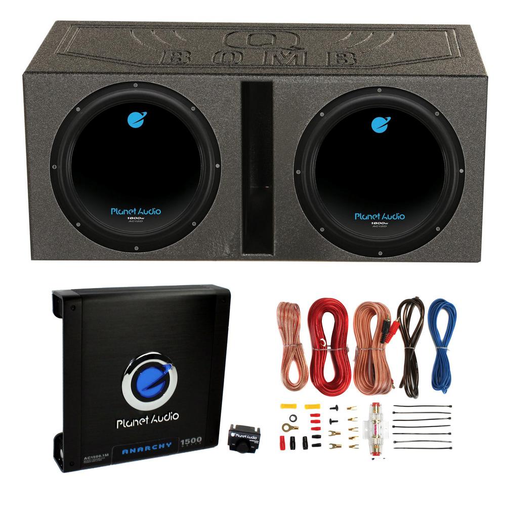 planet audio 12in subs