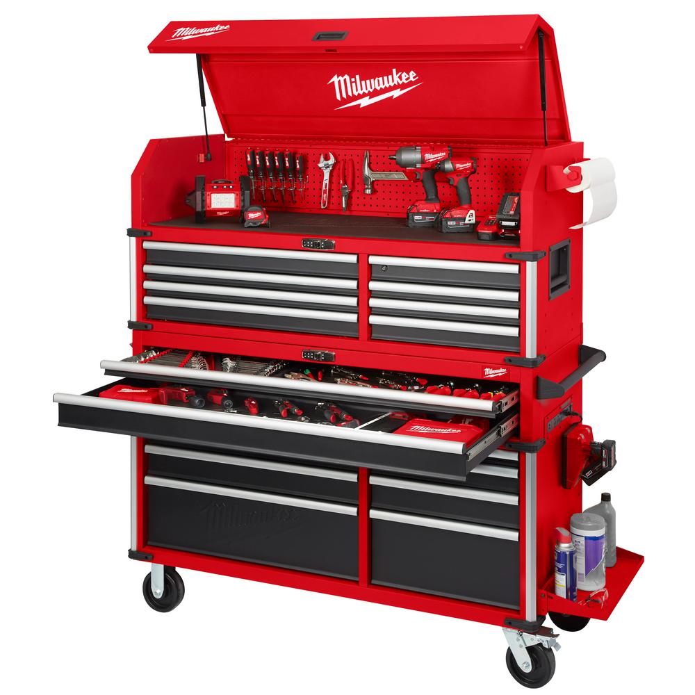 Milwaukee High Capacity 56 In 18 Drawer Tool Chest And Cabinet