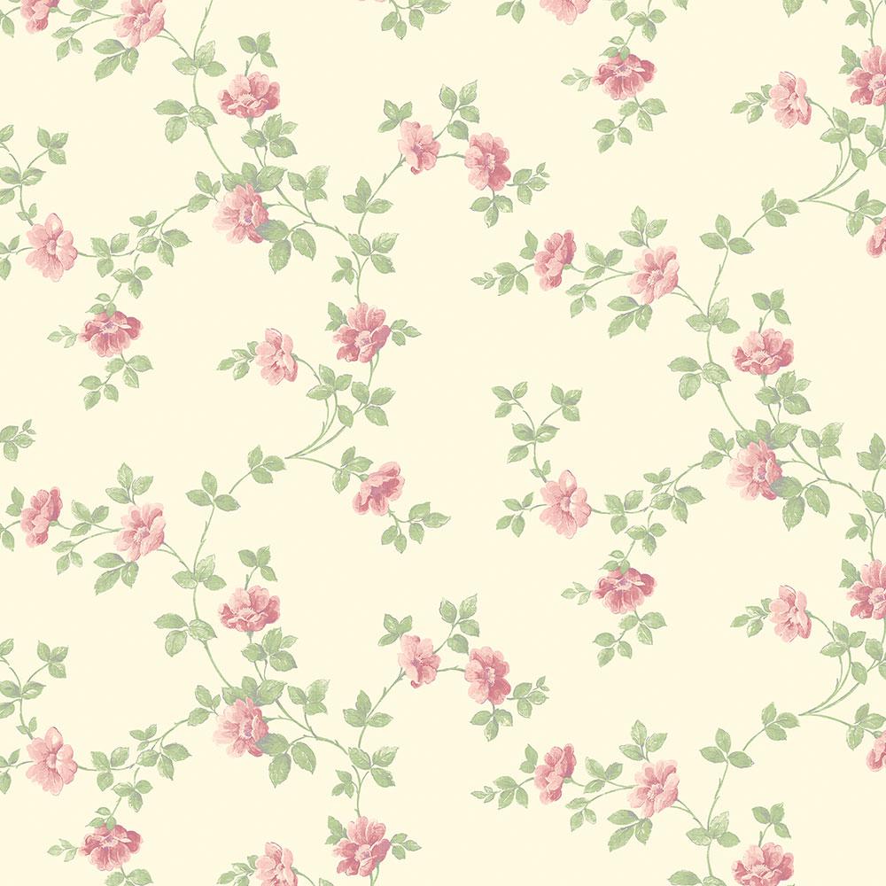 Norwall Historic Rose Trail Wallpaper PP27701 The Home Depot