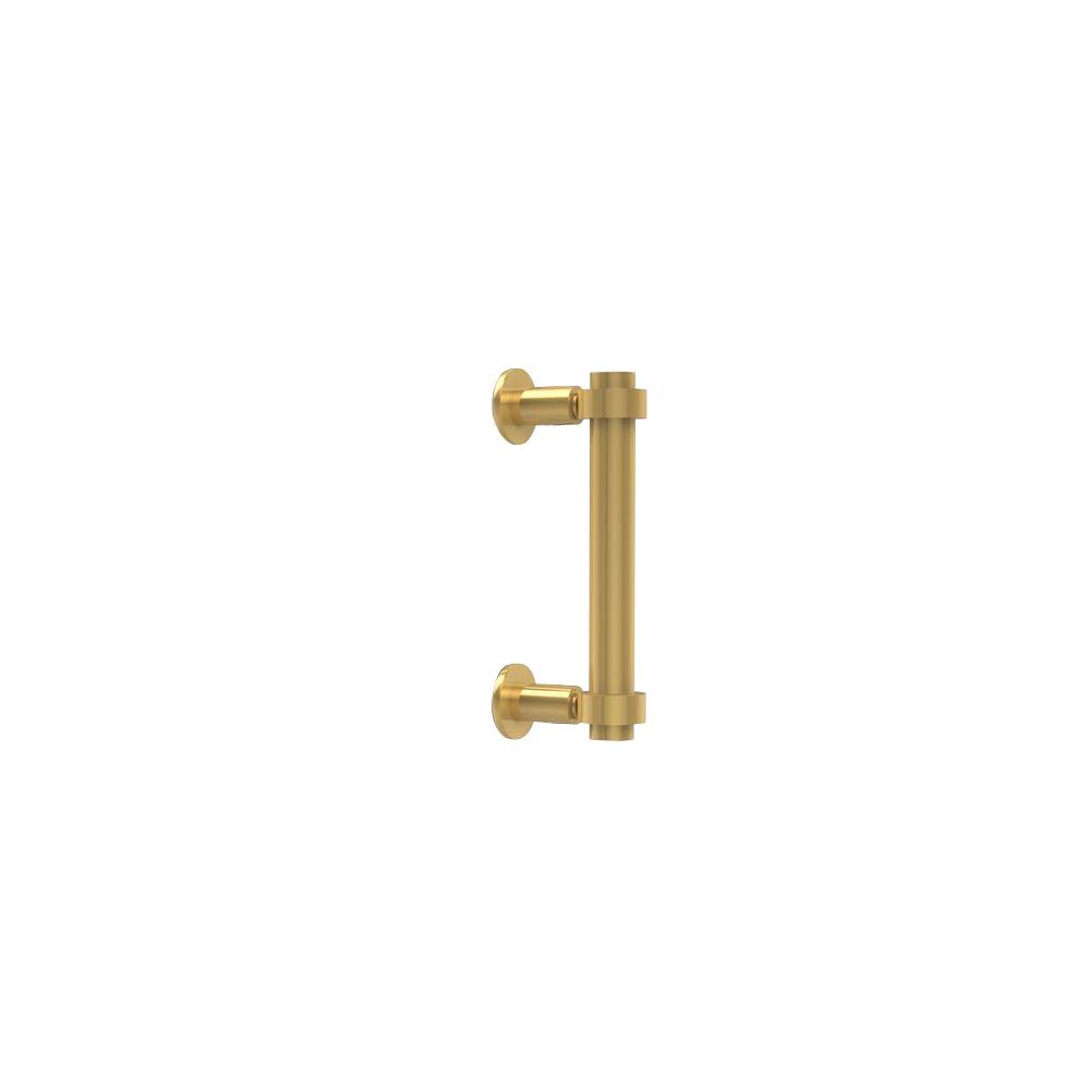 Allied Brass Contemporary 6 In Back To Shower Door Pull Back To Shower Door Pull In Unlacquered Brass