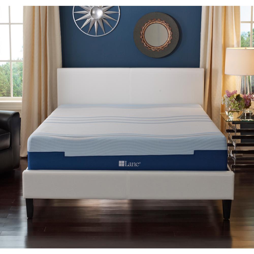 Lane 10 in. Full Latex Gel Foam MattressHD0101DB The Home Depot