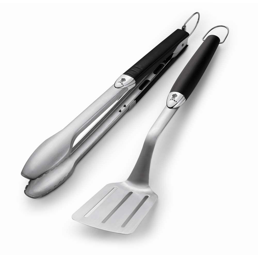Weber 2-piece Stainless Steel Grill Tool Set