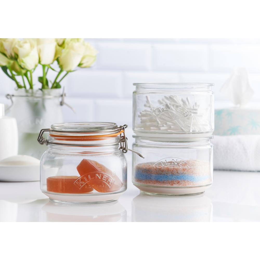 glass stacking jars