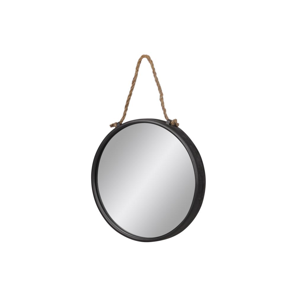 Urban Trends Collection Round Gray Tarnished Wall Mirror37520 The Home Depot