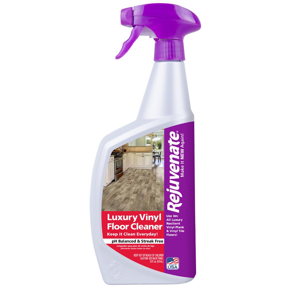 Rejuvenate 32 Oz Professional Satin Finish Wood Floor Restorer   Rejuvenate Floor Tile Cleaners Rj32lvfc 64 1000 