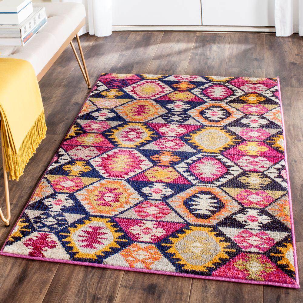Safavieh Monaco Multi 4 Ft X 6 Area Rug Mnc218f The Home Depot Safavieh Monaco Multi 4 Ft X 6 Area Rug