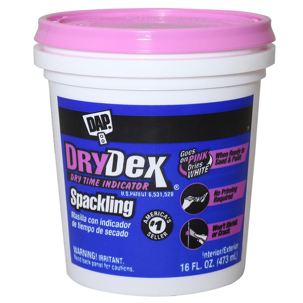 DAP DryDex 16 oz. Dry Time Indicator Spackling Paste-12348 - The Home Depot