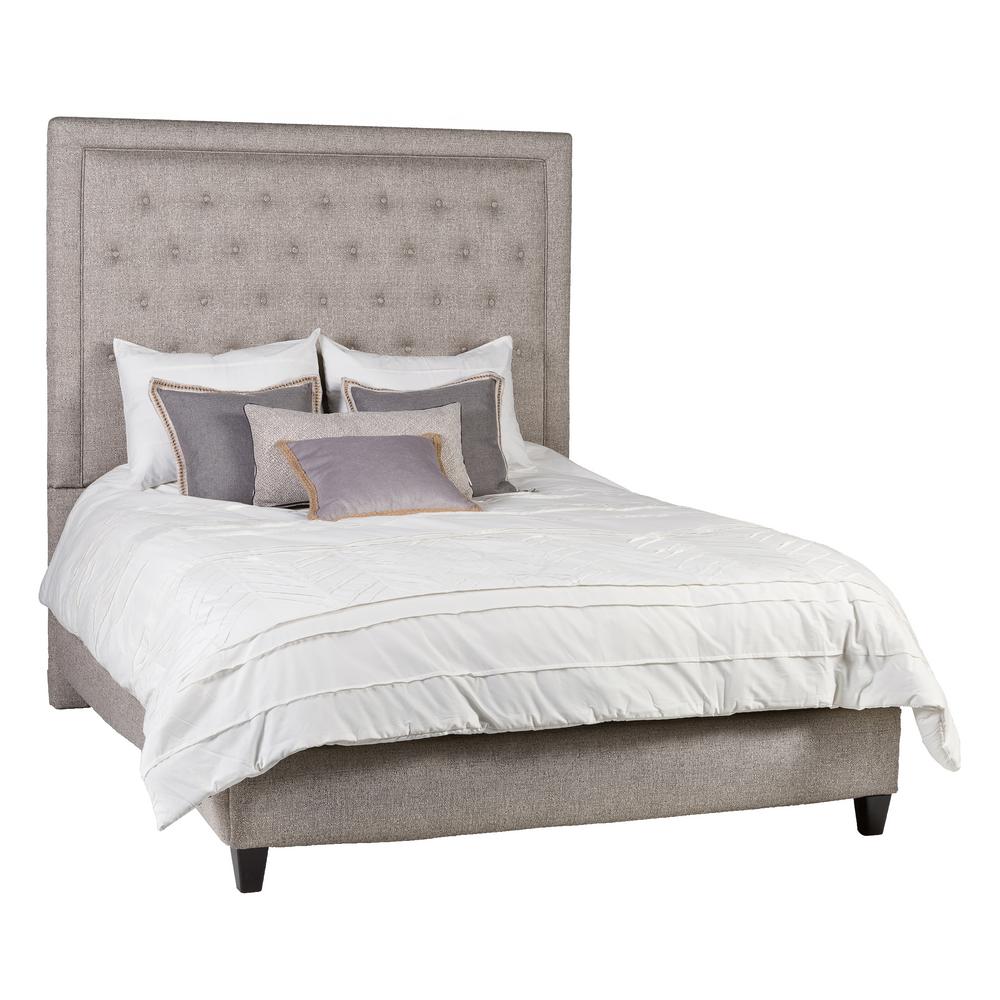 Eden Black And White Queen Bed In Midori