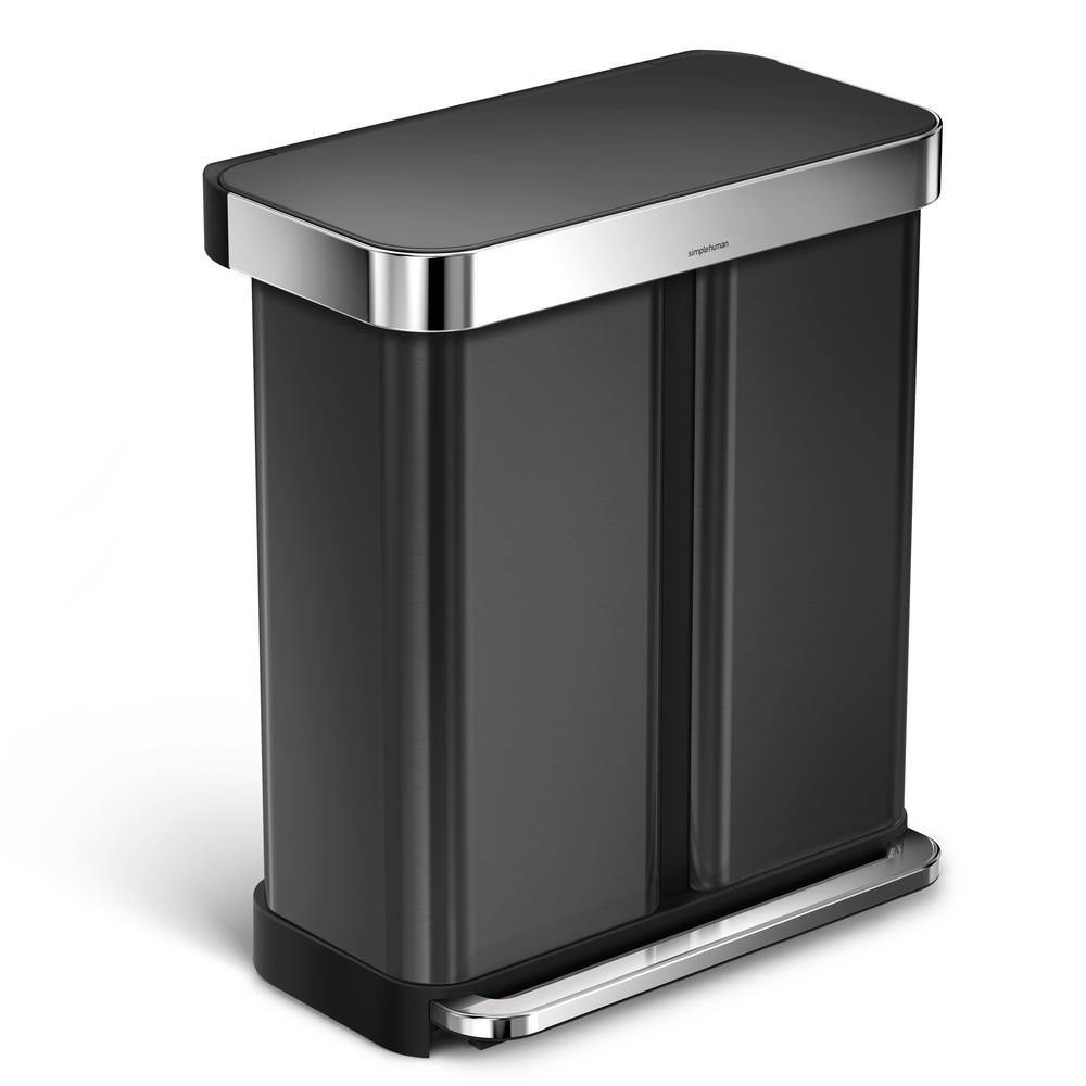 Indoor Recycling Bins Trash The Home Depot 58
