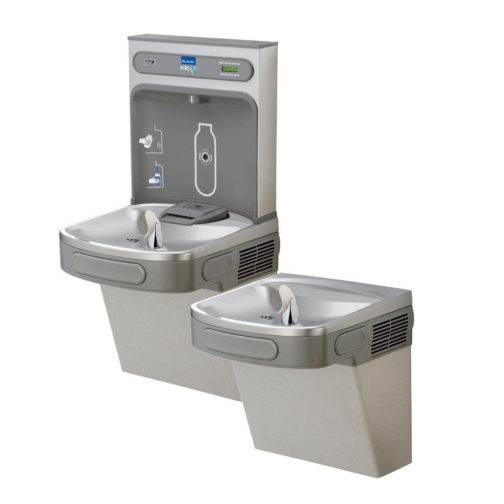 Elkay Drinking Fountain LZSTL8WSLC, (2 boxes)