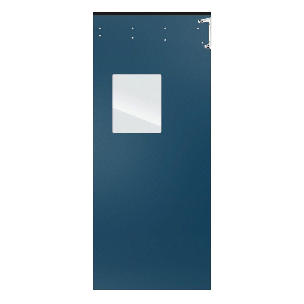 Aleco Impacdor Optima 1 4 In X 48 In X 84 In Single Ply Blue Impact Door The Home Depot