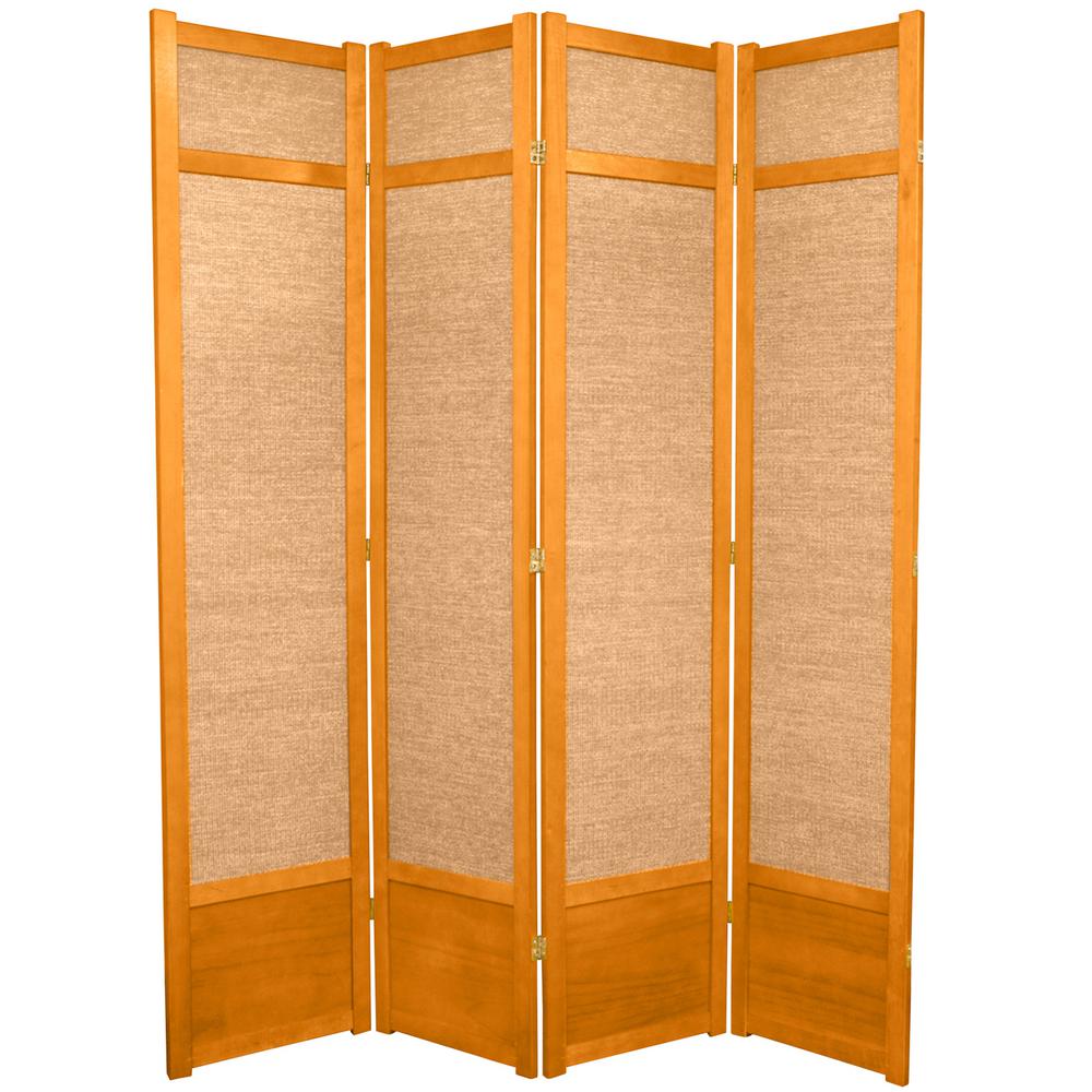 Oriental Furniture 6 ft. Honey 3Panel Room DividerCHLS3PHON The