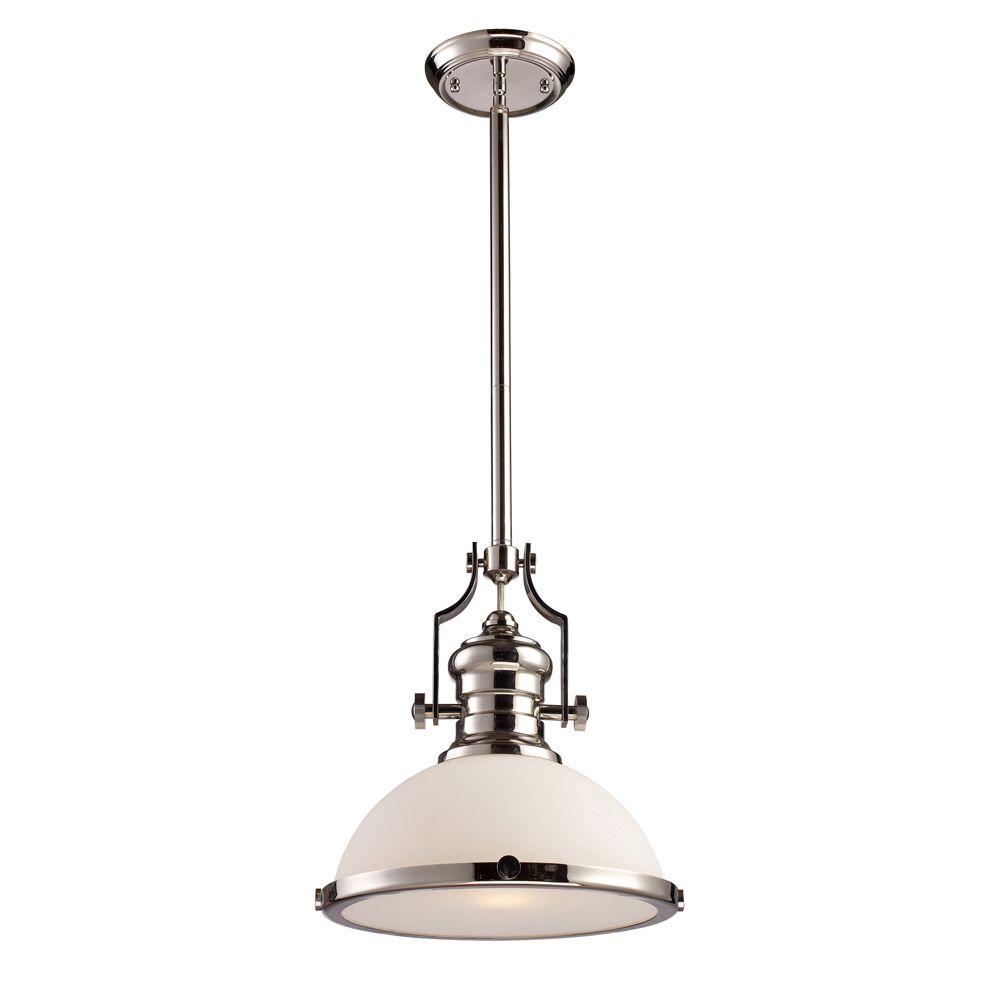 An Lighting Chadwick 1 Light Polished Nickel Ceiling Mount An Lighting Chadwick 1 Light Polished Nickel Ceiling Mount Pendant