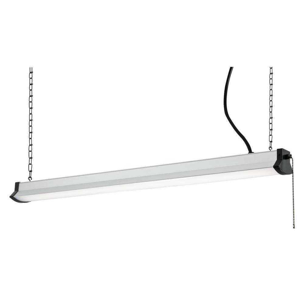 Westinghouse 38 Watt Silver Integrated Led Plug In Light Integrated Led Plug In Light