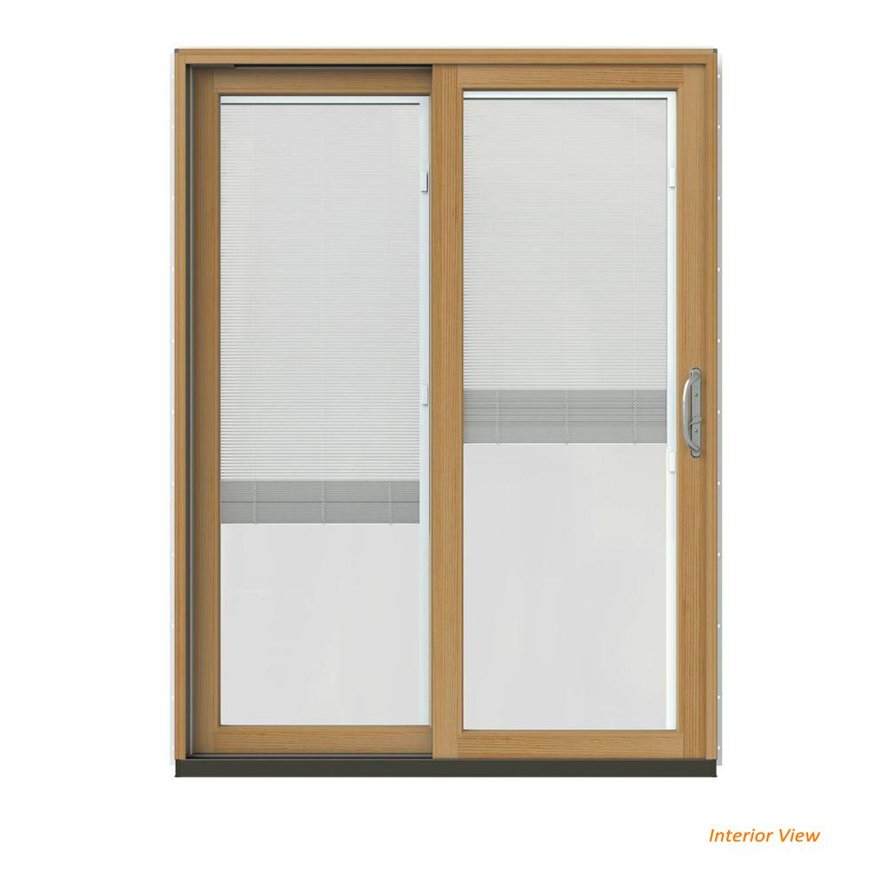 Jeld Wen 60 In X 80 In W 2500 Contemporary Brown Clad Wood Left