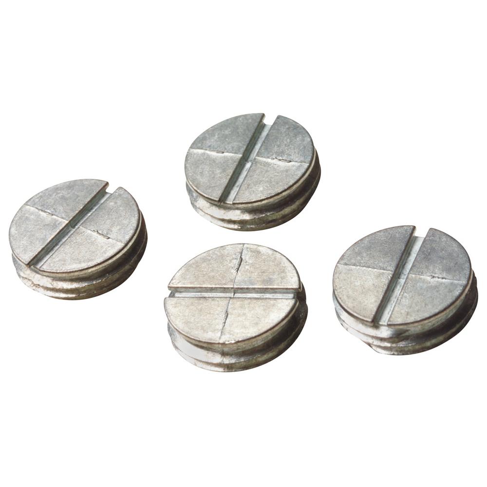 Red Dot 3 4 In Non Metallic Closure Plugs Silver Case Of 30 Non Metallic Closure Plugs Silver Case Of 30