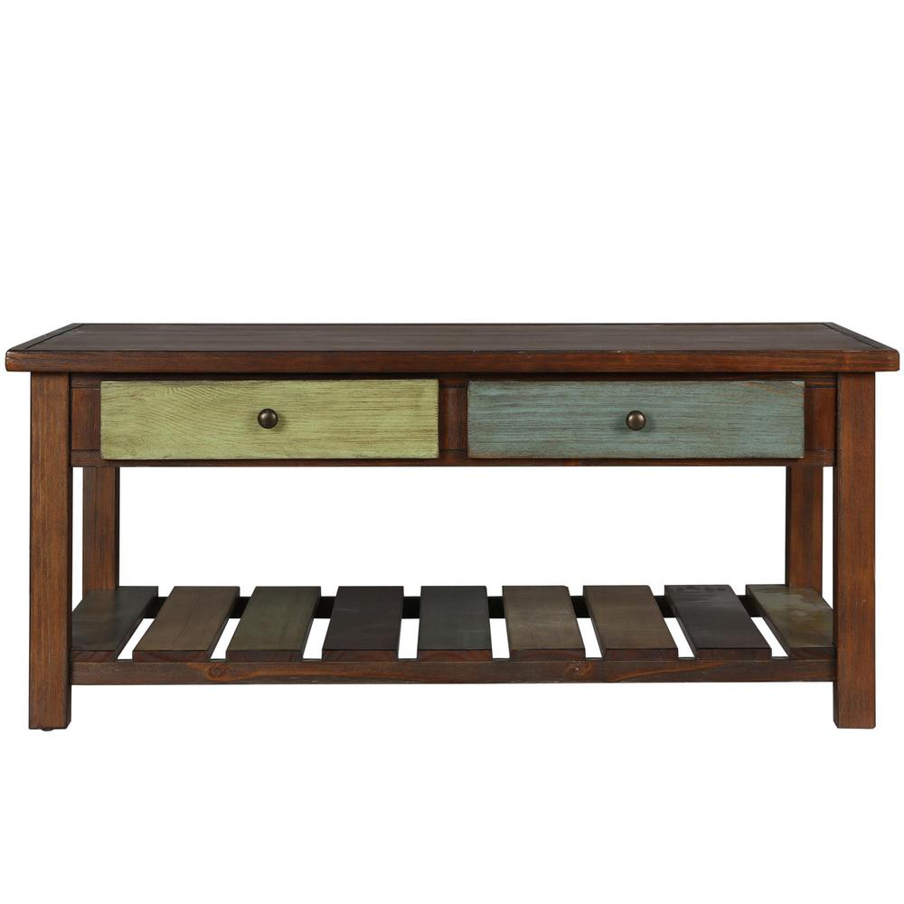 Espresso Ameriwood The Home Depot Tahoe Espresso Coffee Table