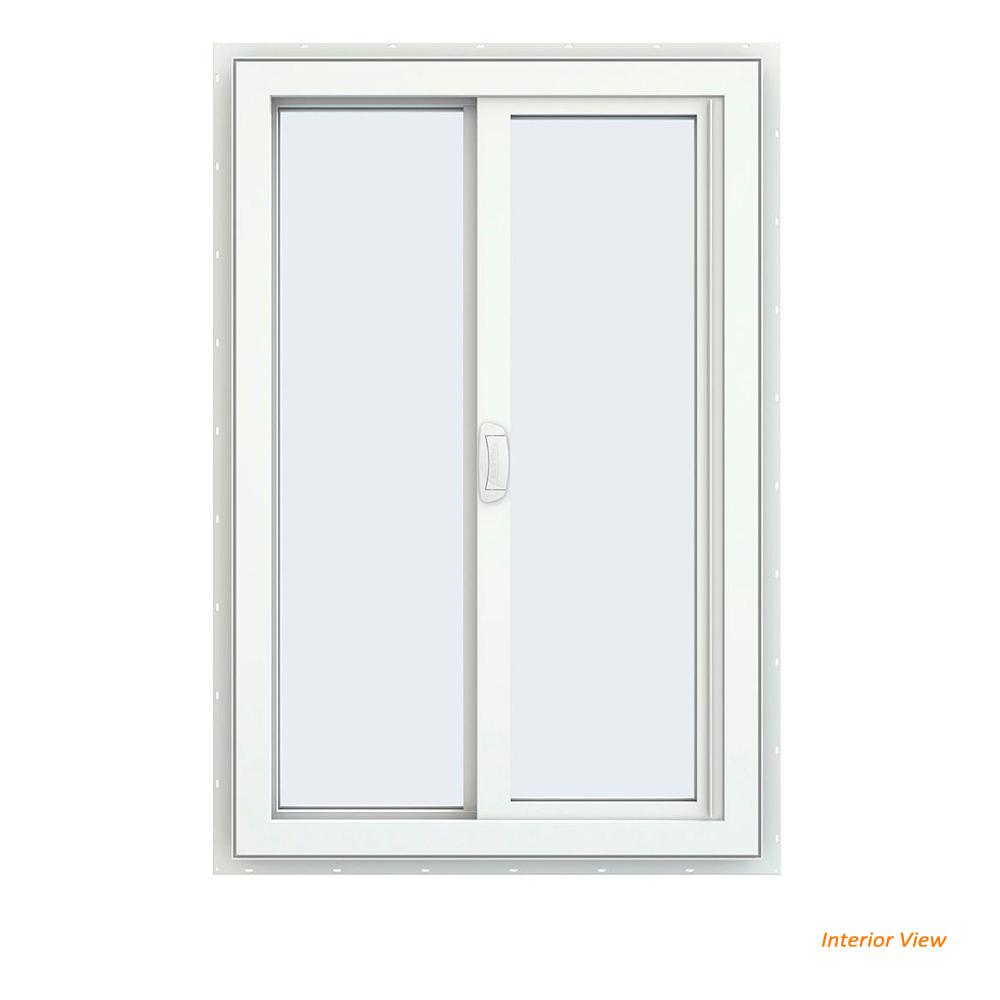 JELD WEN 235 In X 355 In V 4500 Series Desert Sand Painted Vinyl