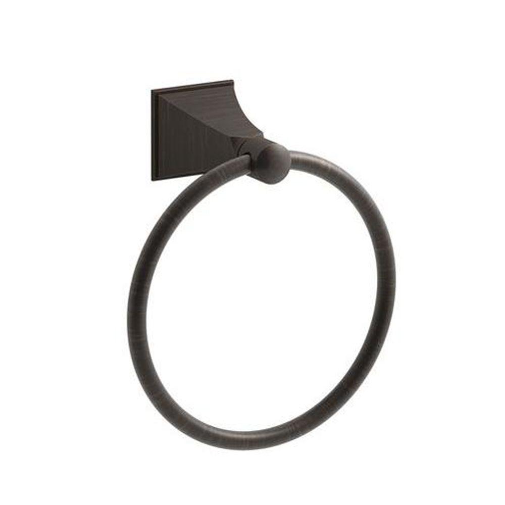 KOHLER Bronze Towel Rings Bathroom Hardware The Home Depot