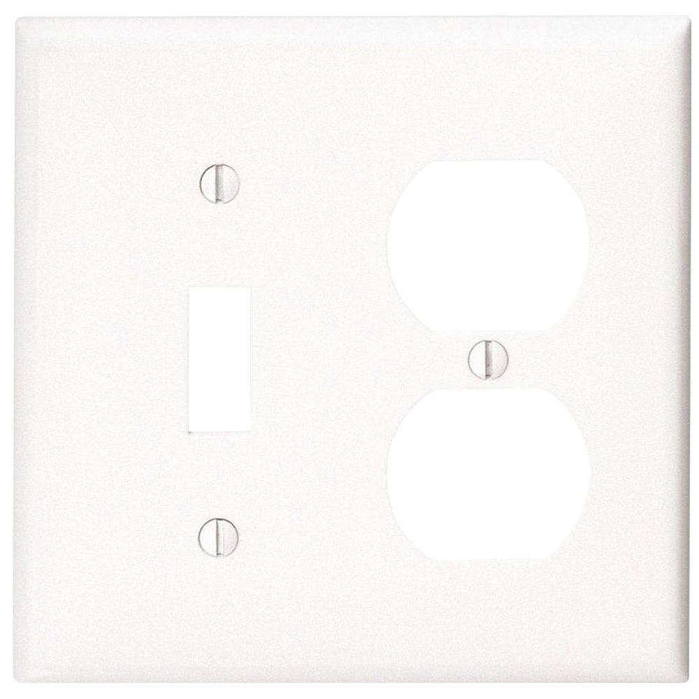 White Combination Wall Plates Wall Plates The Home Depot