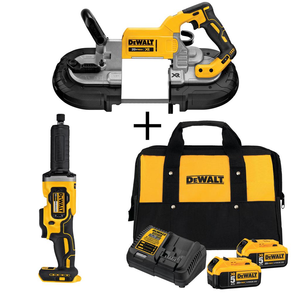 DEWALT 20Volt MAX LiIon Cordless Band Saw (ToolOnly) with 11/2 in