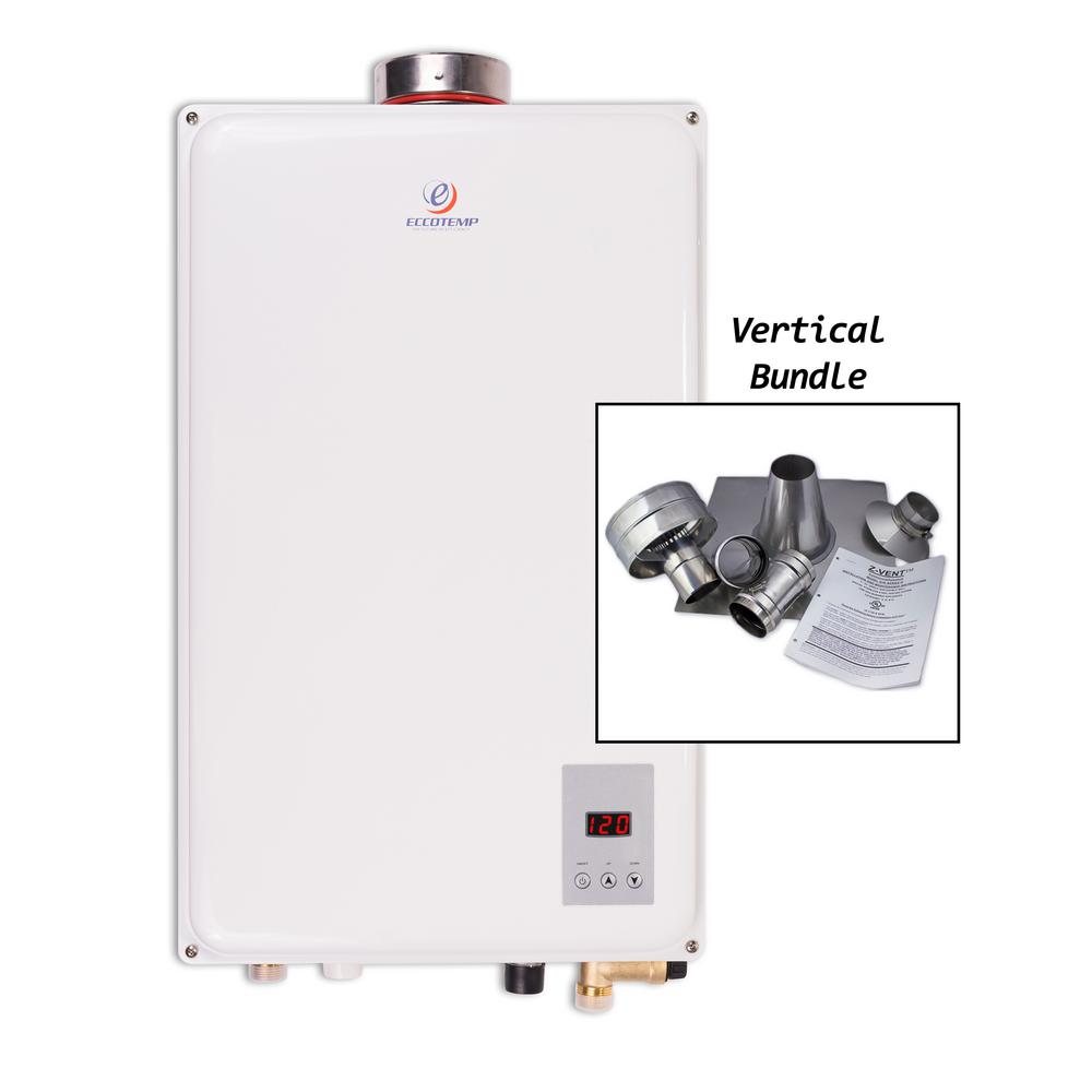 45HILP Gas Tankless Water Heater Vertical Bundle45HILPV The Home Depot