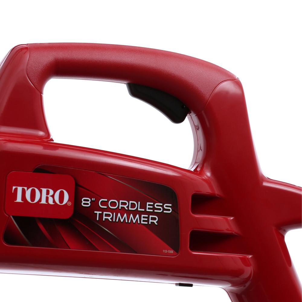 toro 8 cordless trimmer