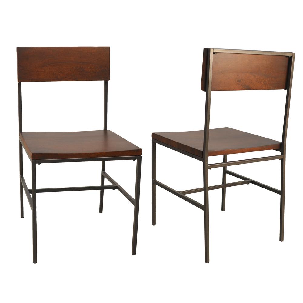 Carolina Forge Preston Elm Rustic Pewter Wood And Metal Dining Preston Elm Rustic Pewter Wood