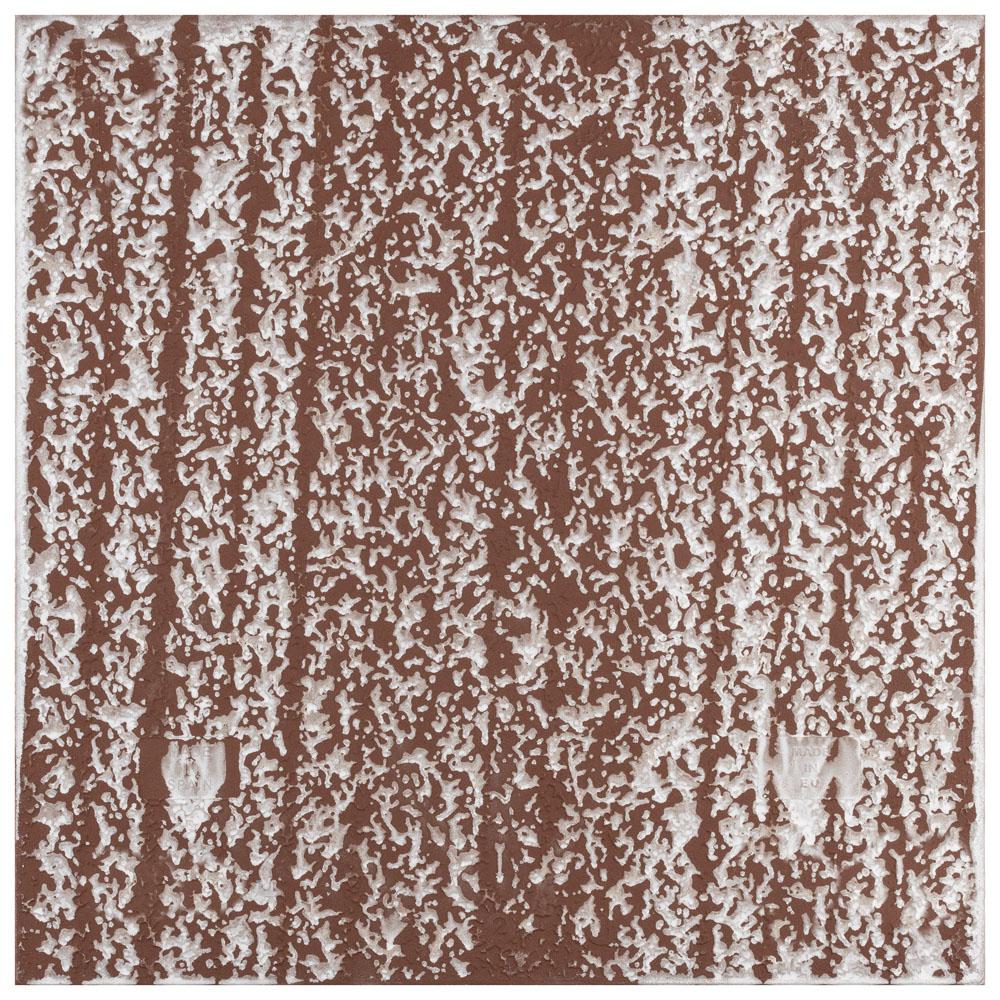 Merola Tile Kings Temple Nero Encaustic 17 5 8 In X 17 5 8 In