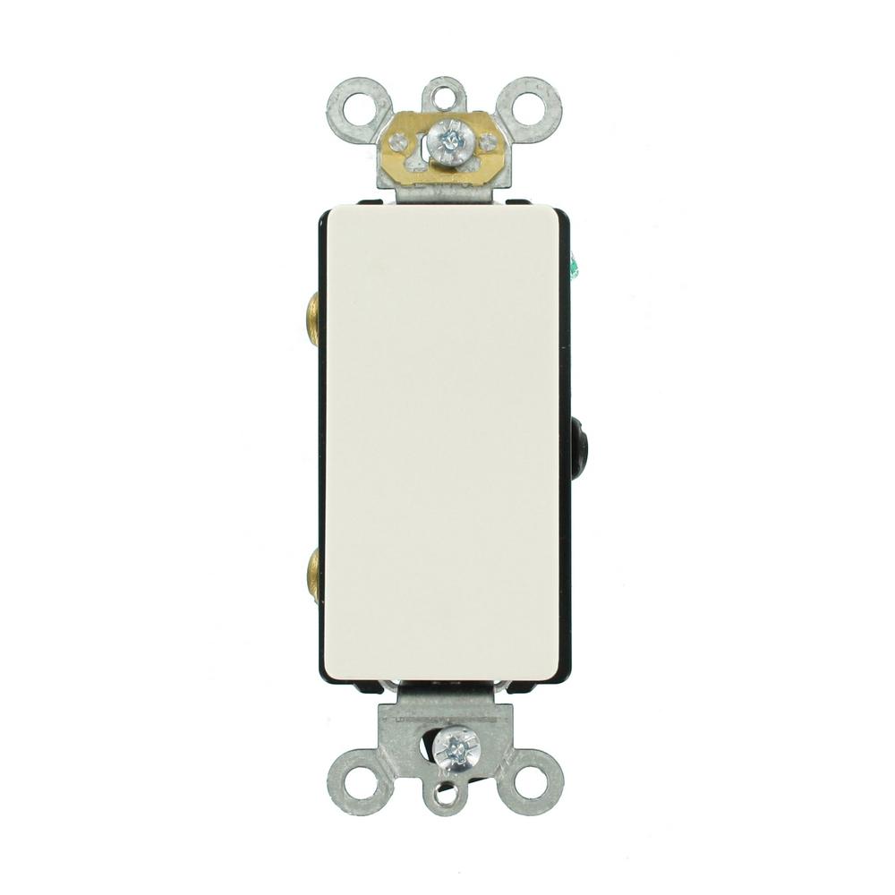 Leviton Decora Plus 20 Amp 120/277Volt SinglePole Antimicrobial