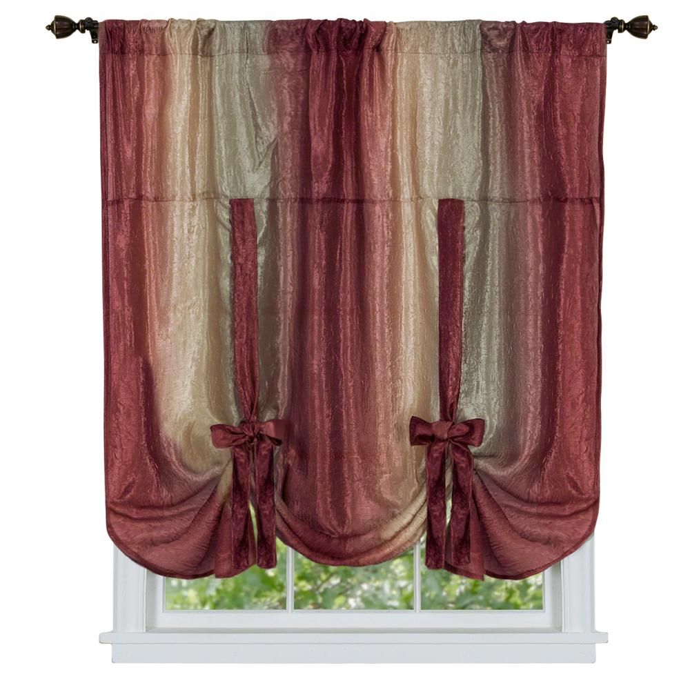 Color Block Rod Pocket Curtains Drapes Window Treatments